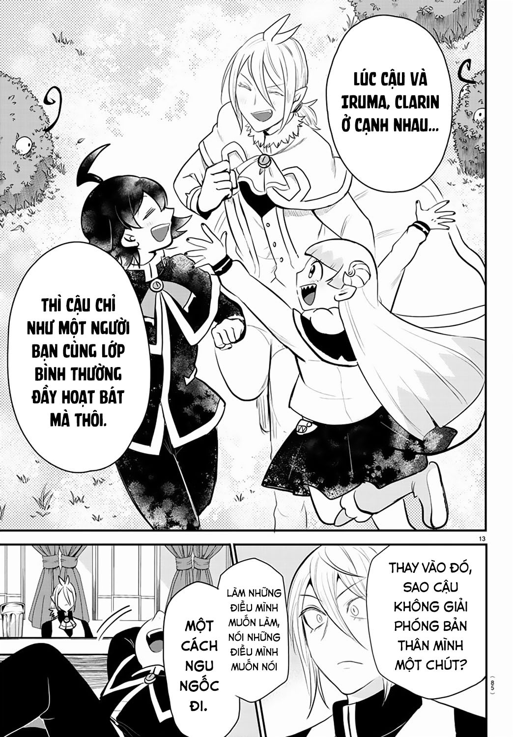 mairimashita! iruma-kun Chapter 211 - Next chapter 212: món quà từ sư phụ