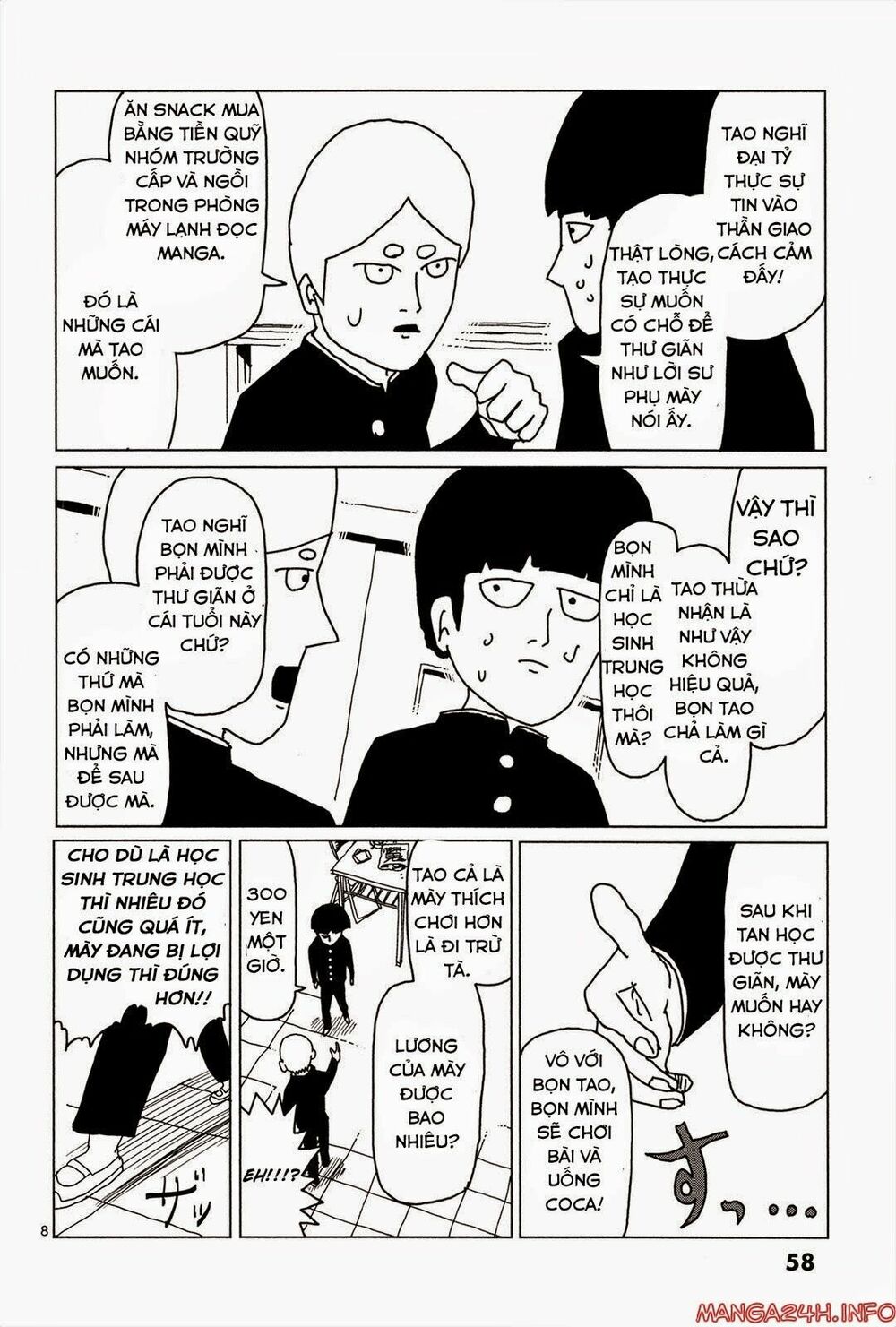 Mob Psycho 100 Chapter 4 - Trang 3