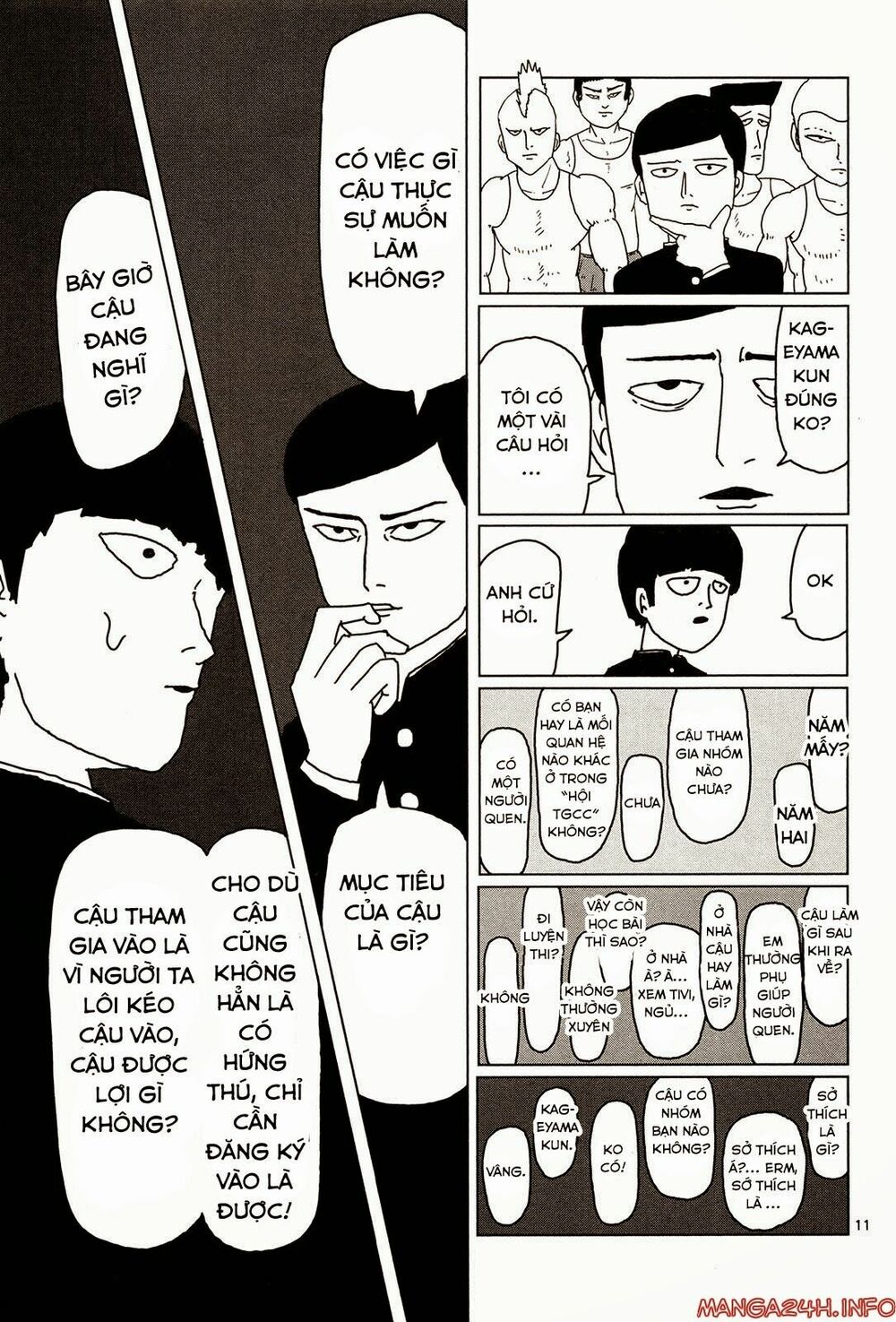 Mob Psycho 100 Chapter 4 - Trang 3