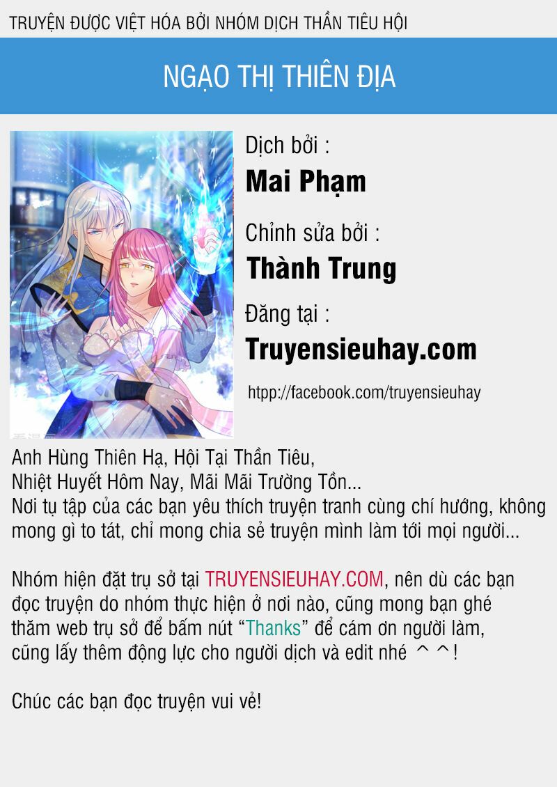 Ngạo Thị Thiên Địa Chapter 241 - Next Chapter 242