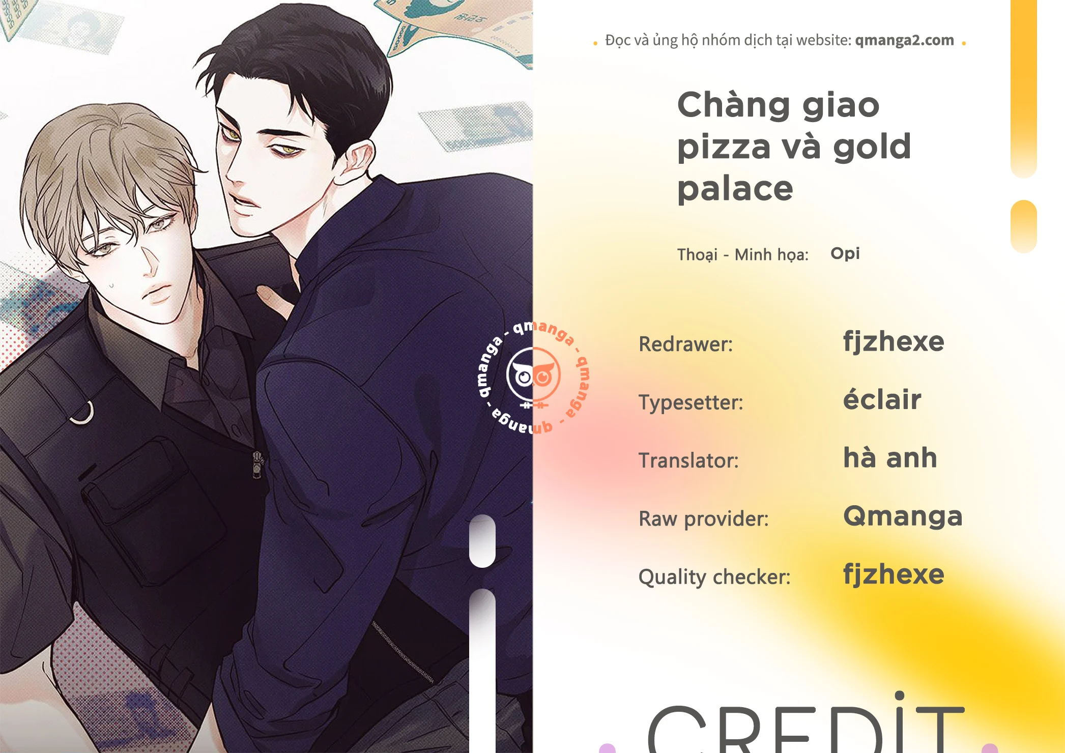 Người Giao Pizza Và Gold Palace Chapter 21 - Trang 2