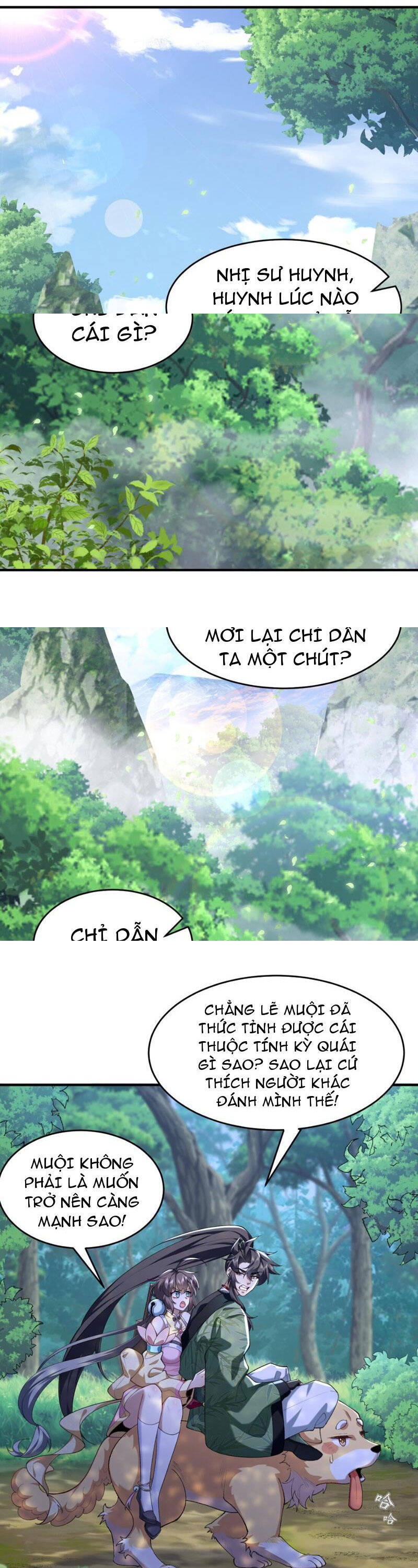 nhị sư huynh tuy là phàm nhân nhưng rất mạnh mẽ Chapter 24 - Next Chương 25