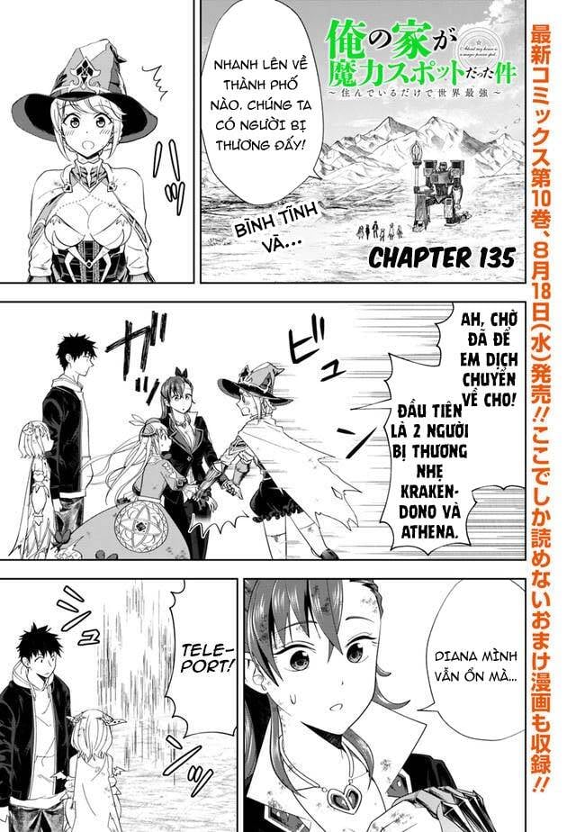 Ore No Ie Ga Maryoku Spot Datta Ken: Sundeiru Dake De Sekai Saikyou Chapter 135 - Next Chapter 136