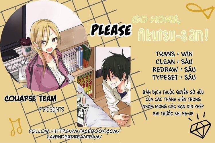 Please Go Home, Akutsu-San! Chapter 1 - Trang 4