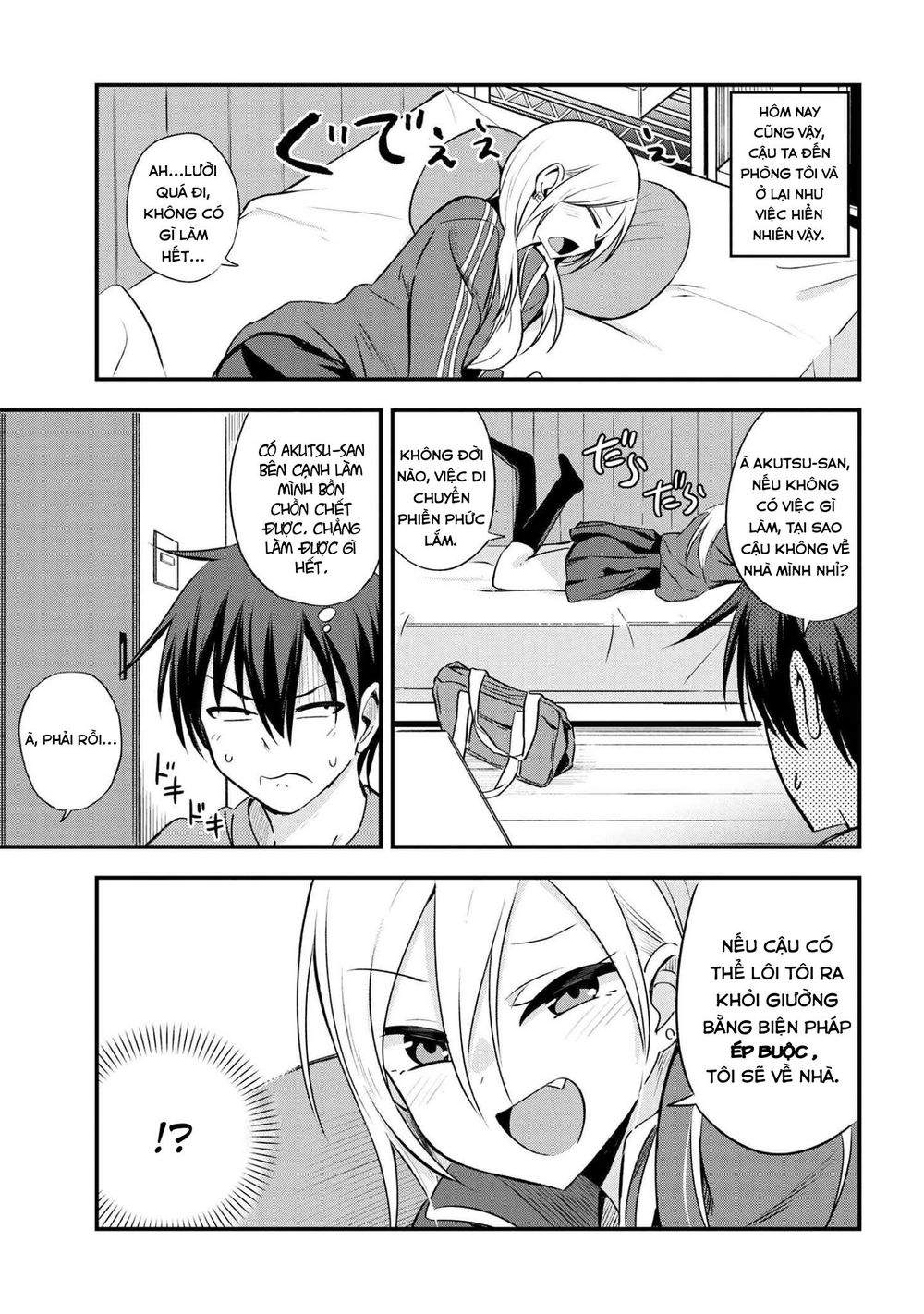 Please Go Home, Akutsu-San! Chapter 3 - Trang 4