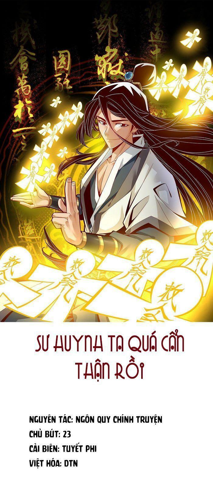 Sư Huynh Của Ta Quá Cẩn Thận Rồi Chapter 1 - Next Chapter 2