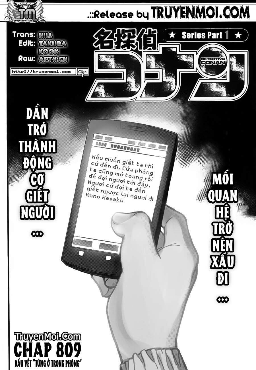 Thám Tử Conan Chapter 809 - Next Chapter 810