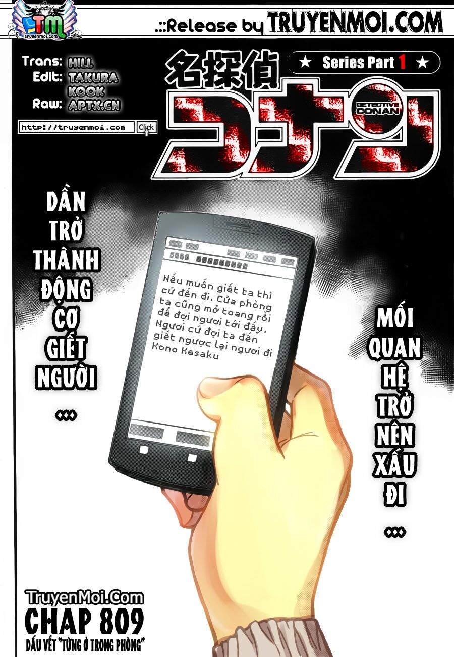 Thám Tử Conan Chapter 809 - Next Chapter 810