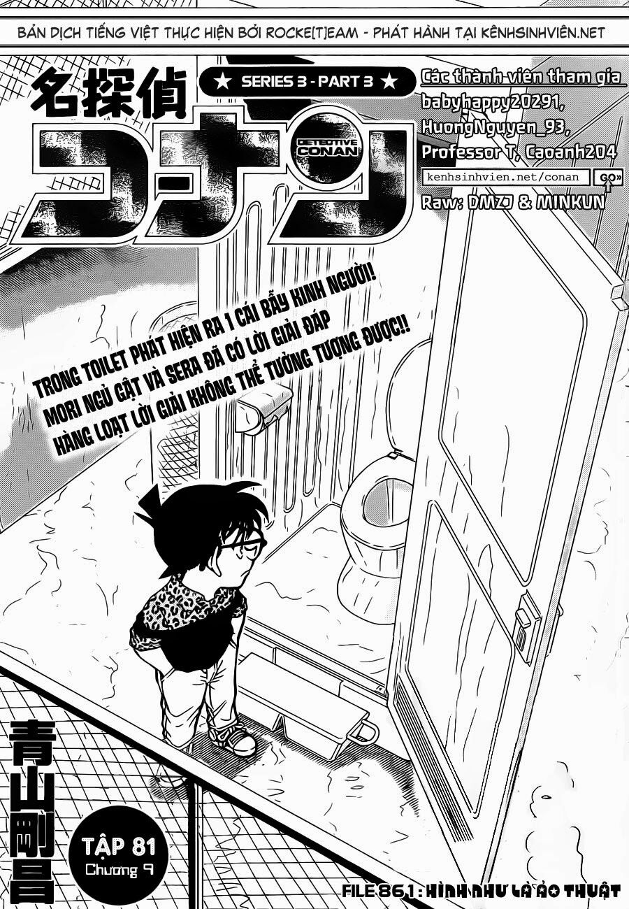 Thám Tử Conan Chapter 861 - Trang 4