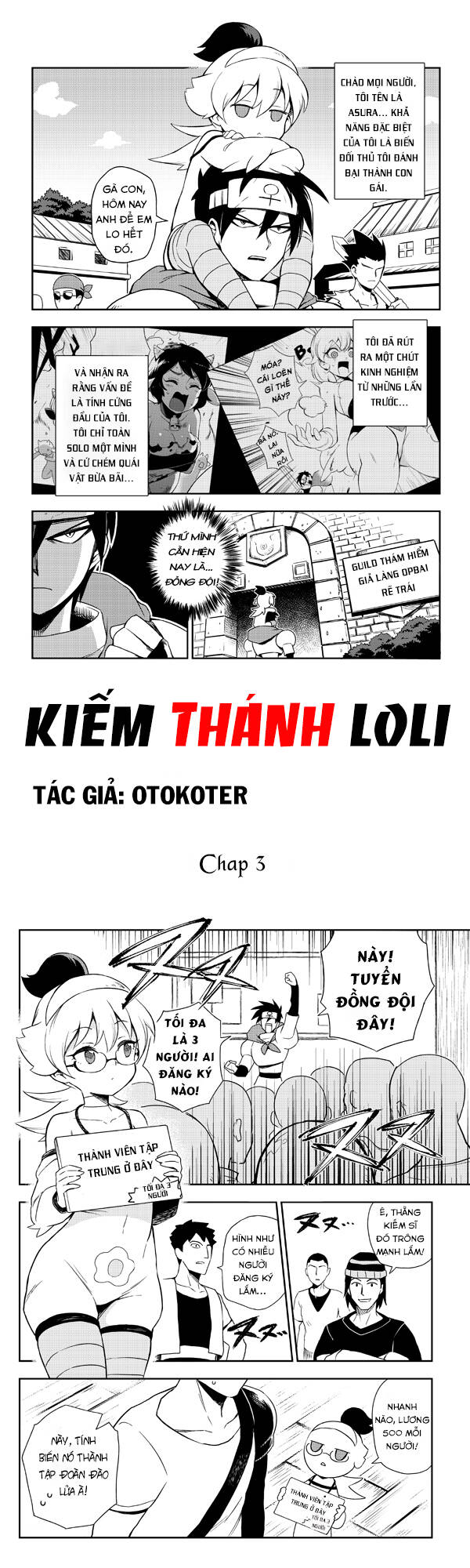 Thánh Kiếm Loli Chapter 3 - Next Chapter 4