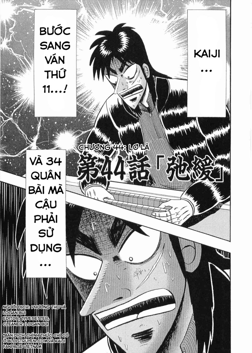 Tobaku Datenroku Kaiji Chapter 44 - Next Chapter 45