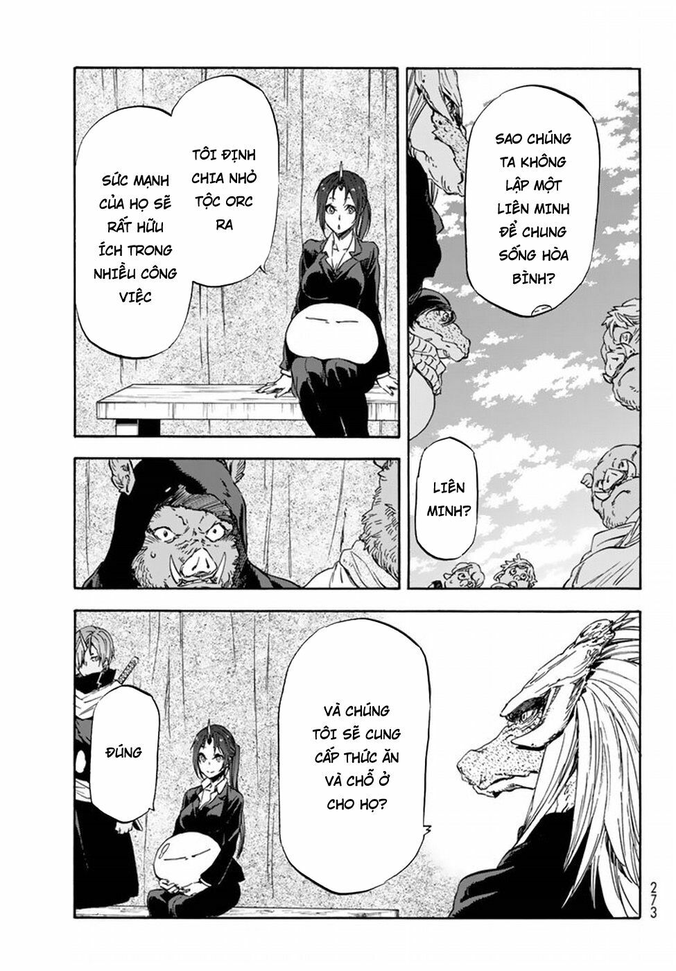 tôi đã chuyển sinh thành slime Chapter 26 - Next chapter 27