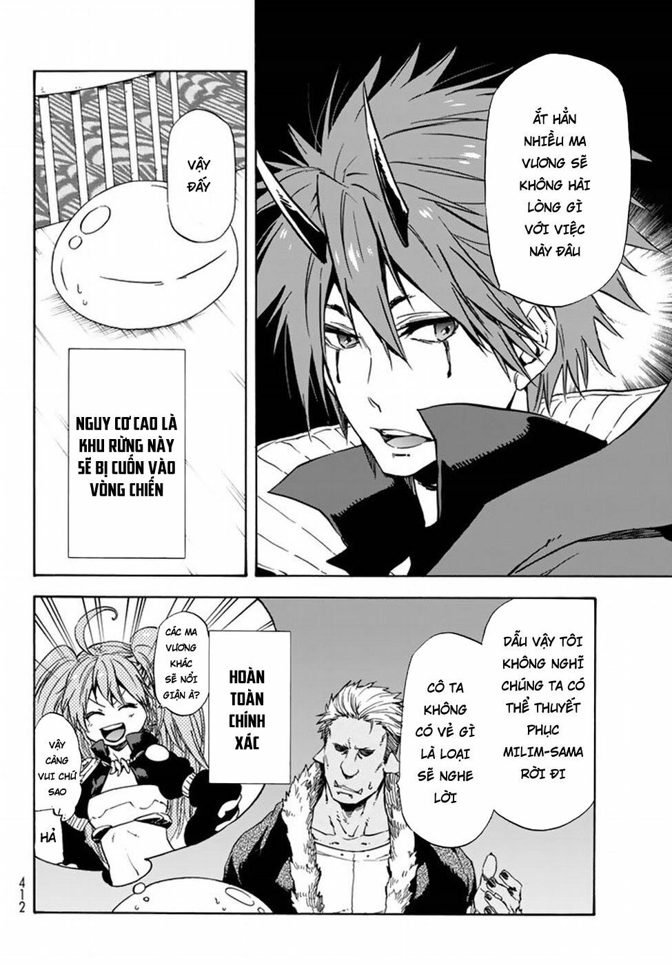 tôi đã chuyển sinh thành slime Chapter 32 - Next chapter 33