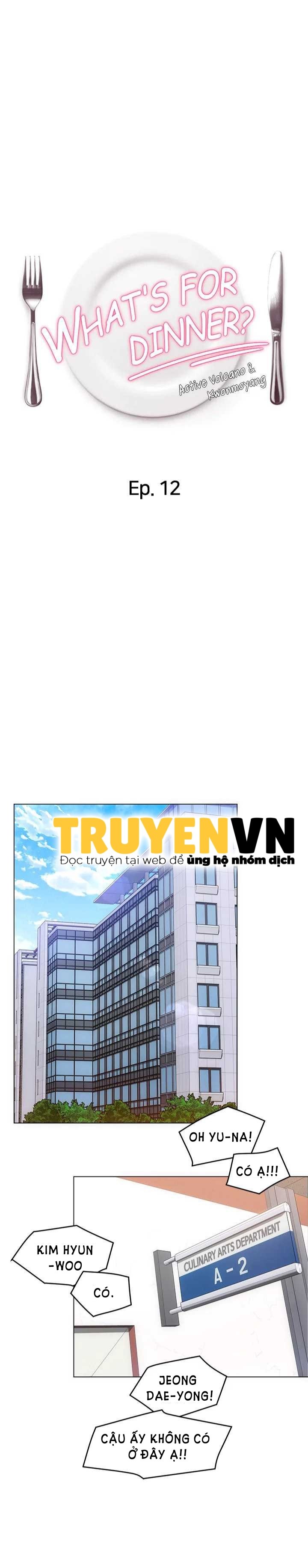 Xem ảnh Tối Nay Cưng Muốn Ăn Gì? - Chapter 12 - 001 - Truyenhentaiz.net