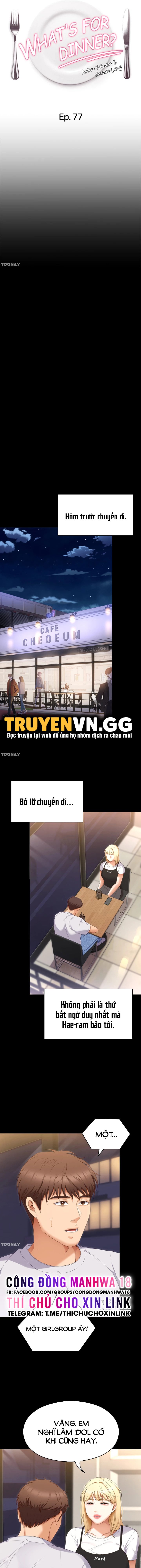 Xem ảnh Tối Nay Cưng Muốn Ăn Gì? - Chapter 77 - 002 - Truyenhentaiz.net