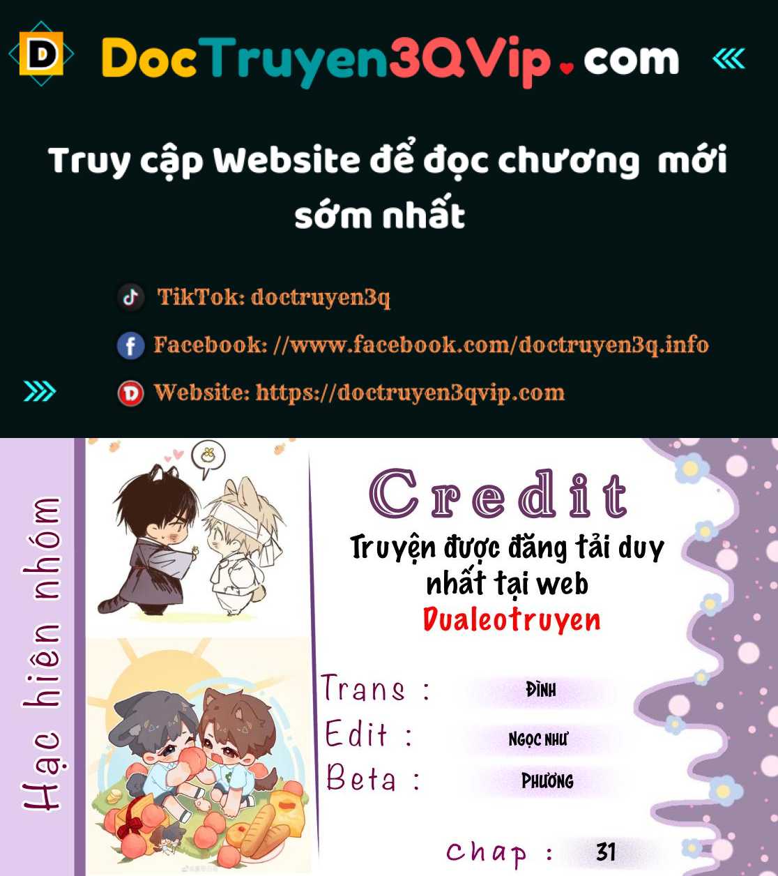 Tôi Và Đối Tác Của Tôi Chapter 31 - Next Chapter 32