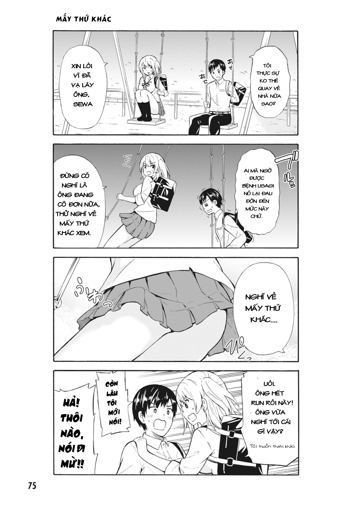 Xem ảnh Usami-san Wa Kamawaretai! - Chapter 9 - 006 - Truyenhentaiz.net