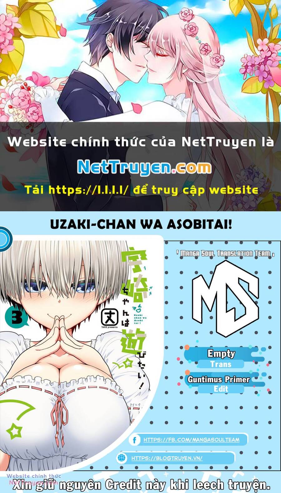 Uzaki-Chan Muốn Đi Chơi! Chapter 68 - Trang 4