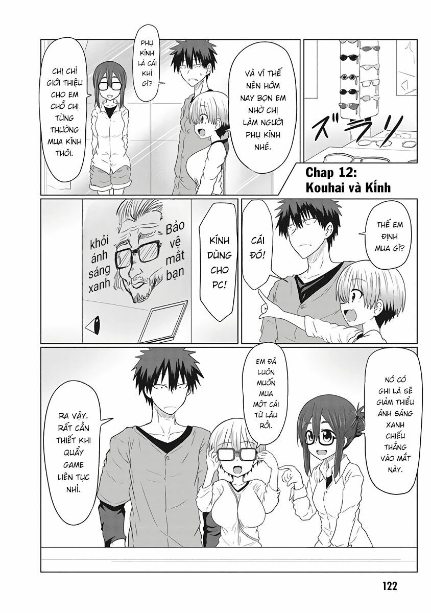 Uzaki-Chan Muốn Đi Chơi! Chapter 12 - Trang 4