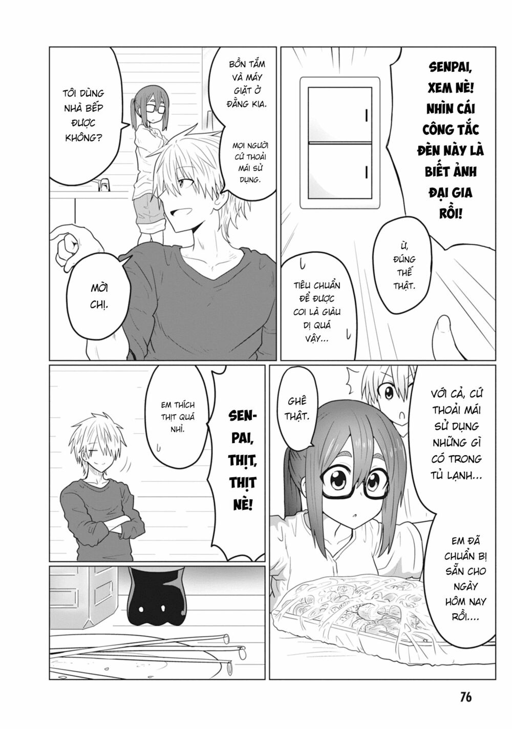 Uzaki-Chan Muốn Đi Chơi! Chapter 20 - Trang 4