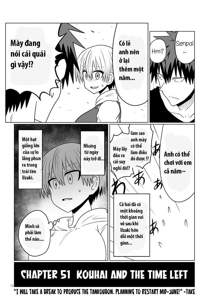 Uzaki-Chan Muốn Đi Chơi! Chapter 51 - Trang 4