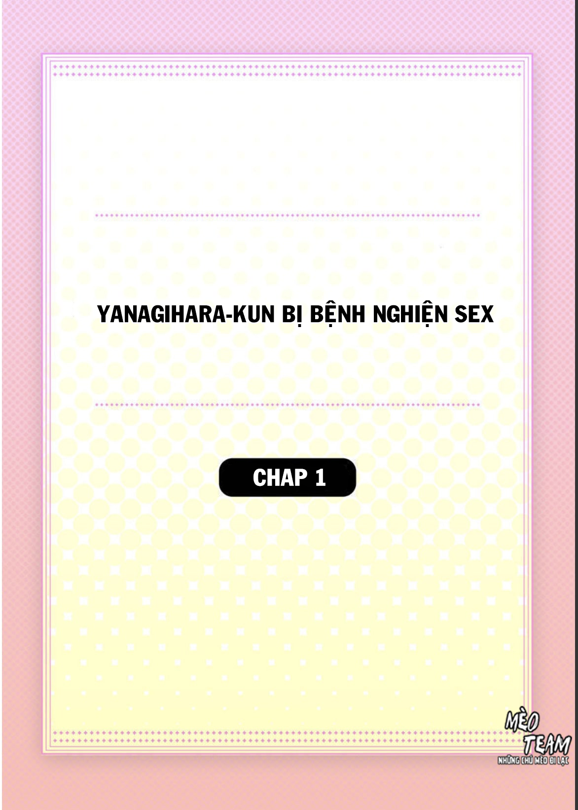 Trang truyện 005 trong truyện tranh Yanagihara-kun Bị Bệnh Nghiện Sex - Chapter 1 - truyentvn.net